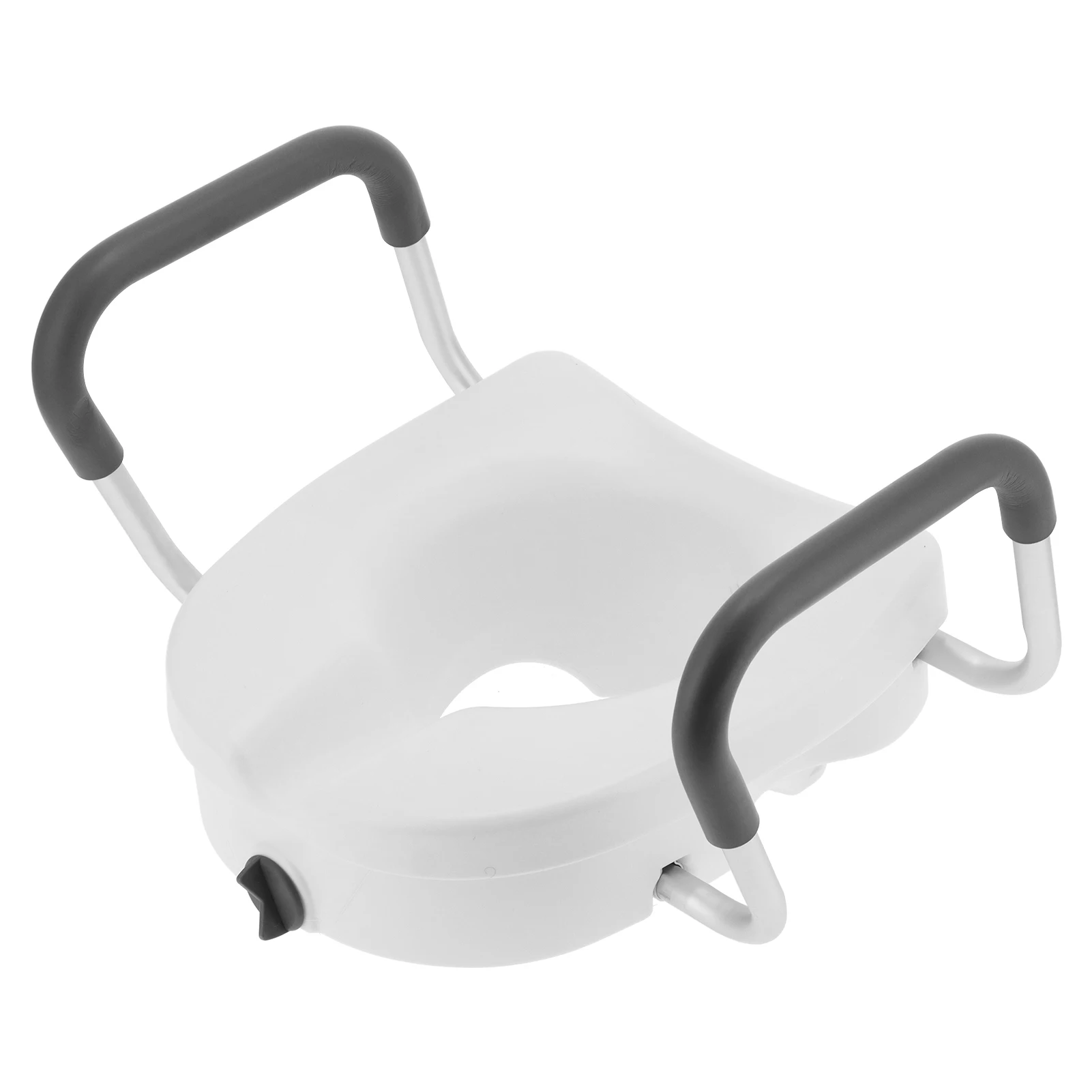Raised Toilet Seat Raised Toilet Seat with Non‑Slip Adjustable Armrest Bathroom Supplies for Seniors Pregnant Women