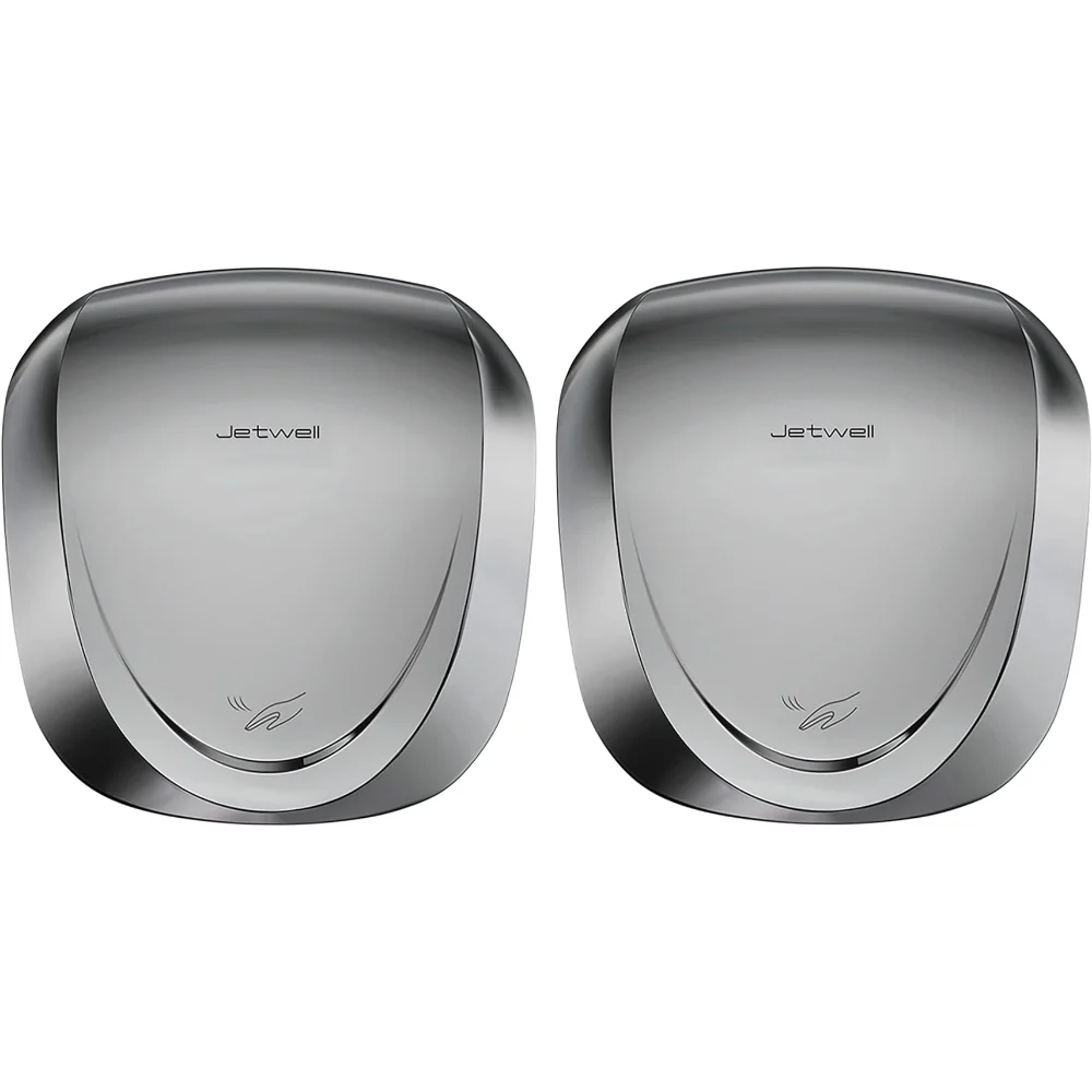 

JETWELL 2Pack UL Aproved Commercial Hand Dryer with HEPA Filter-Automatic Eco High Speed Stainless Steel Hand Dryers