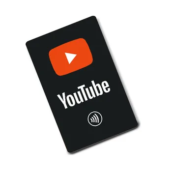 Youtube NFC Cards Printing NFC Chip Google Reviews Card Pop Up NFC Card 1
