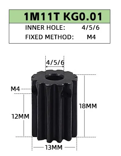 8mm, 10mm, 12mm, 14mm, 15mm, 1Mod, 80