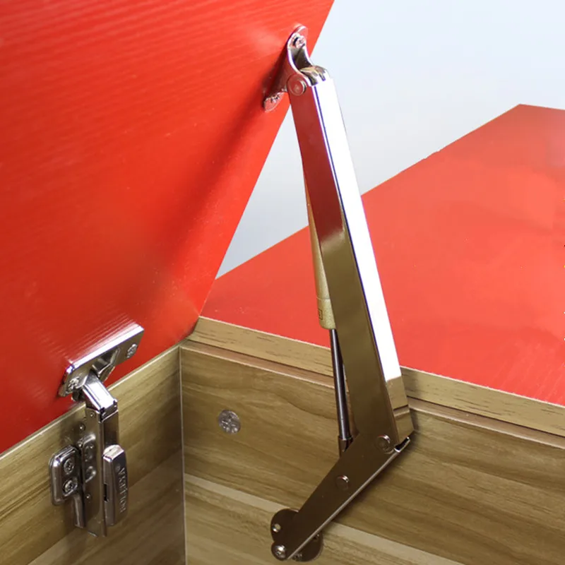 

New Hydraulic Pressure Gas Spring Dampers 60/100/150N Door Lift Support Kitchen Cabinet Hinge Stay Strut Furniture Lift