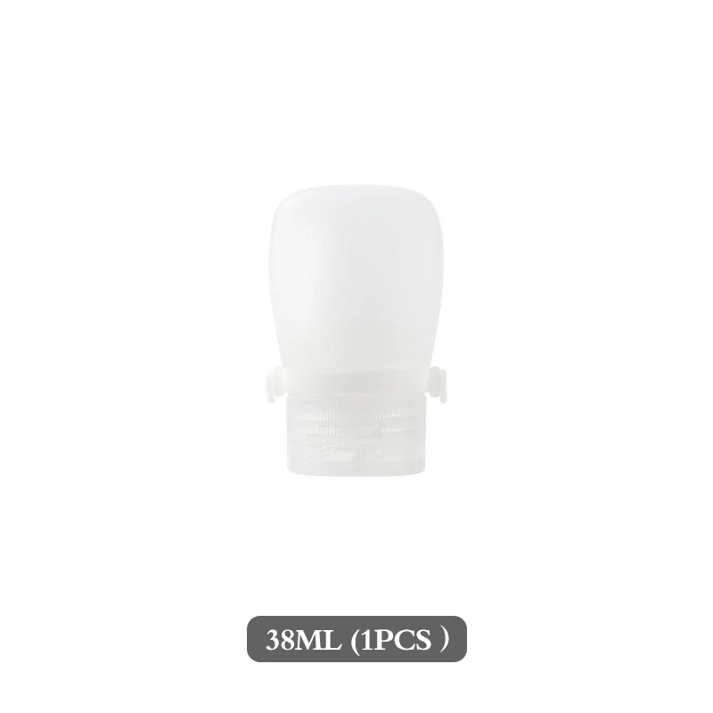 Leak-Proof Silicone Travel Bottles - Refillable Squeezable Containers for Toiletries and Liquids