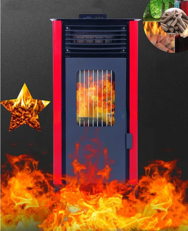 Temperature Control Automatic Feeding Wood Pellet Stove Estufas De Pellet  Heater Large Heat Output Sawdust Burning Stoves Price - AliExpress