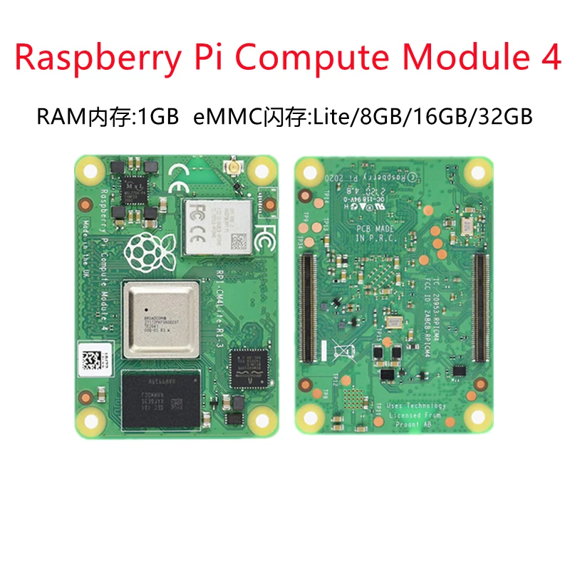 

CM4002016 SC0681 Raspberry Pi 4 компьютер 4 2 Гб ОЗУ 16 Гб EMMC