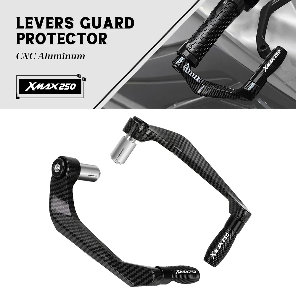 

22mm Motorcycle Accessories Handle bar Grips End Brake Clutch Levers Protection Guard For YAMAHA XMAX250 XMAX 250 2017-2023