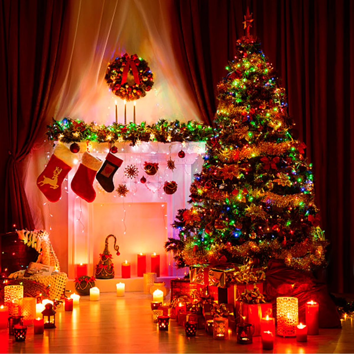 Waterproof LED String Lights for Outdoor Holiday Decor and Events