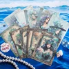 Yoofun 30pcs Underwater Fantasy Vintage Mermaid Collage Decor Material Paper Creative DIY Junk Journal Stationery Papers 4