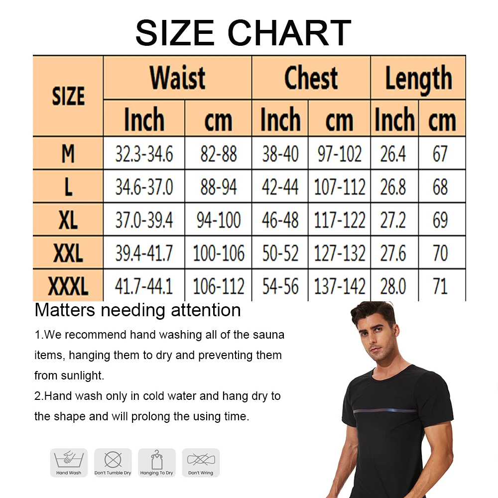 LAZAWG Men Sauna T-Shirt  Short Sleeve Sweat Top for Everyday Weight Loss Workout Rapid Sweating Body Shaper Fitness  Sport Gym