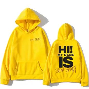 ايمينيم سليم شادي هوديس سوداديراس كون كابوتشا كم طويل الرجال النساء بلوزات مع مقنعين الصوف للجنسين البلوفرات - Image 4