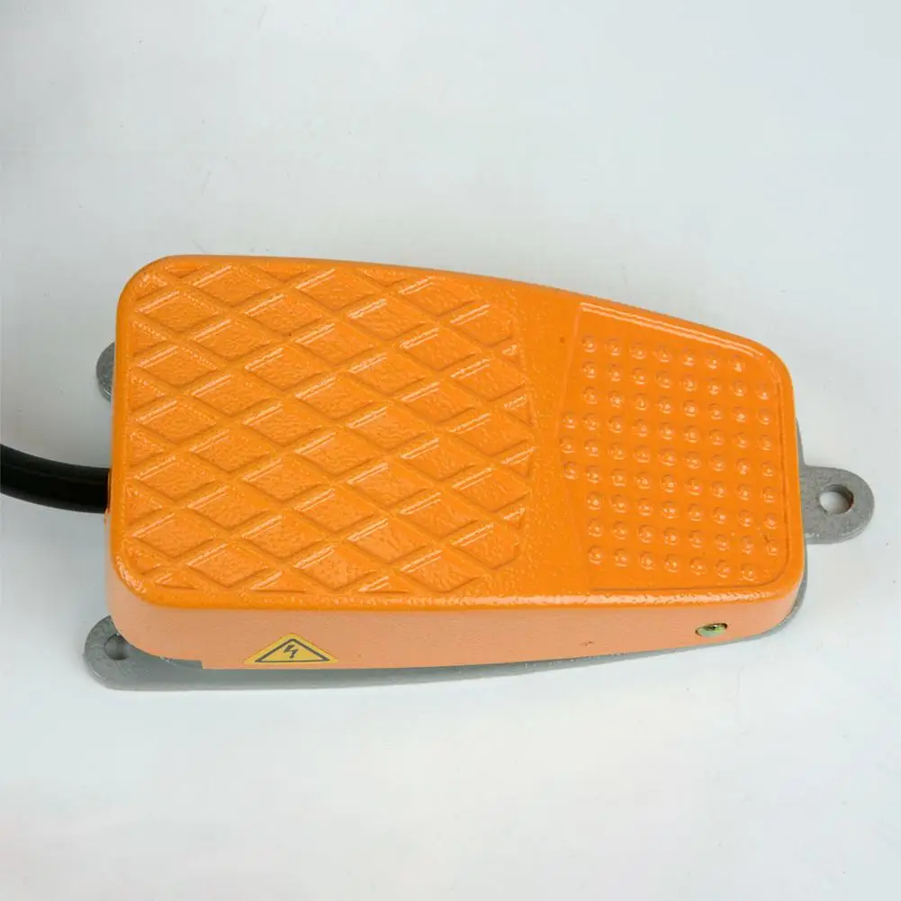

Brand New Durable High Quality Foot Switch Electric Pedal Aluminum Multi Purpose Non-slip SPDT Single Pole Double Thro