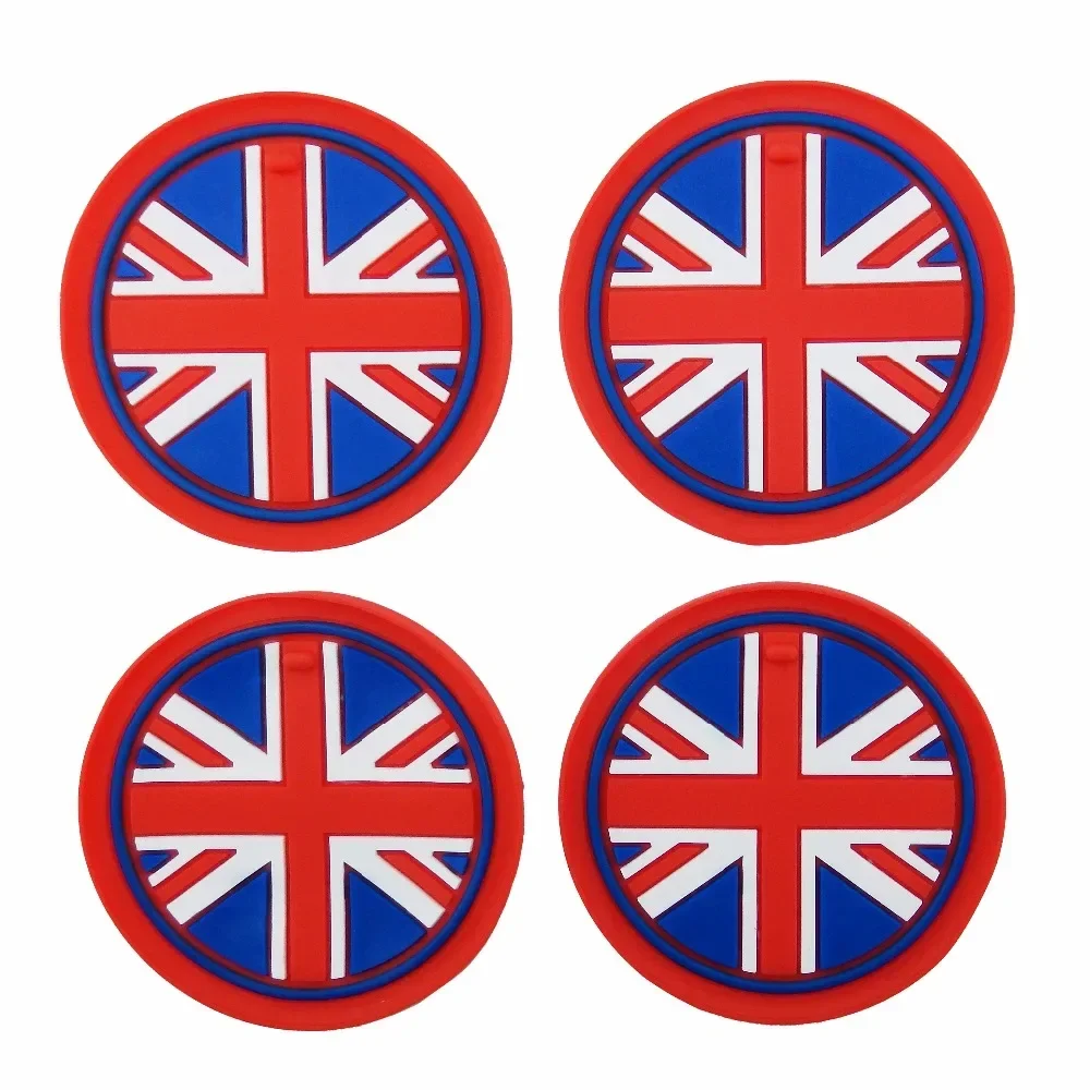 For BMW Mini Countryman R60 WRC John Cooper Works LCI Anti-Slip Mat Cup Holder Mat Shockproof Silica Gel Pad