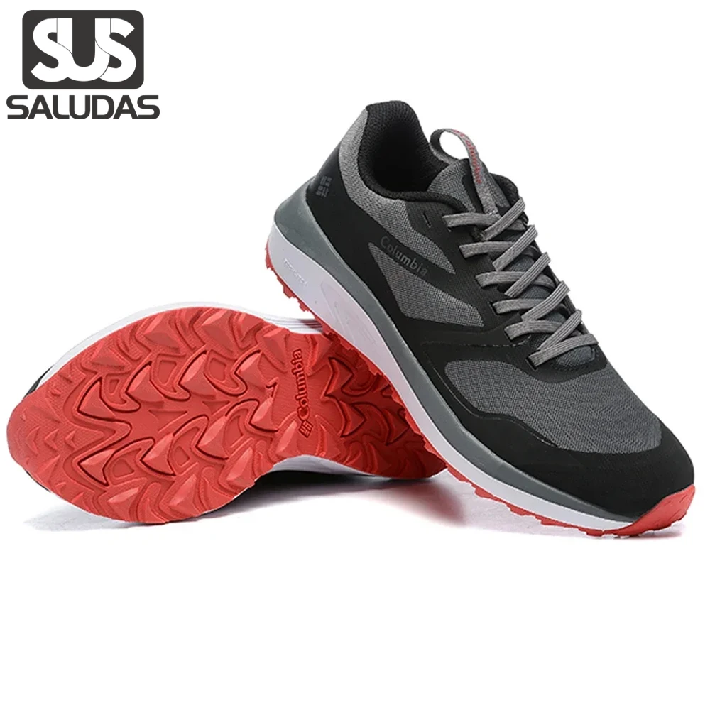 

SALUDAS Trekking Shoes Men Outdoor Mountain Tourist Camping Climbing Shoe Non-Slip Comfortable Men's Casual Sneaker Tennis Shoes