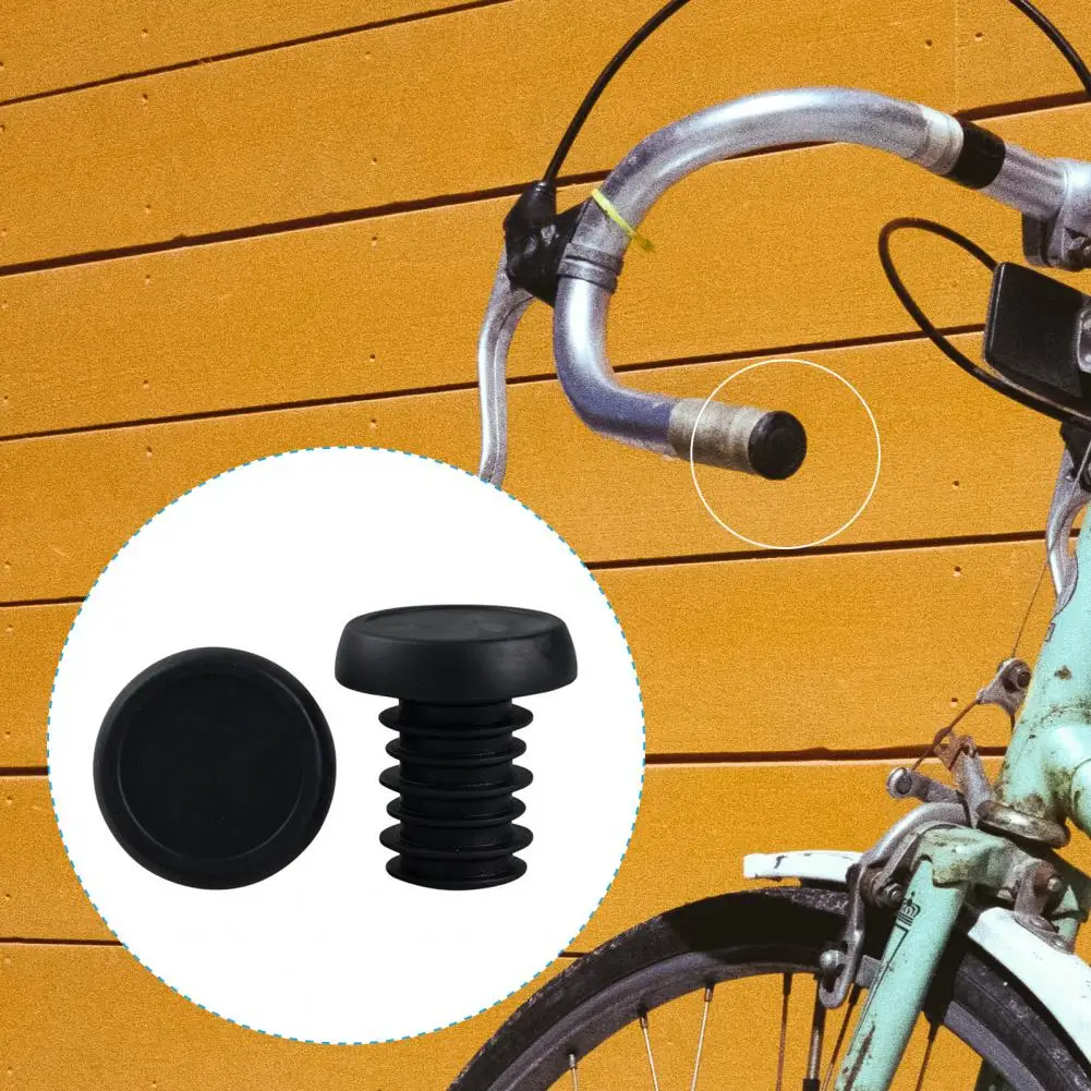 Easy Installation Handlebar End Plugs Bright Color Protective Practical Lightweight Bright Color Handlebar End Plugs bicycle accessories,bike handlebar plugs