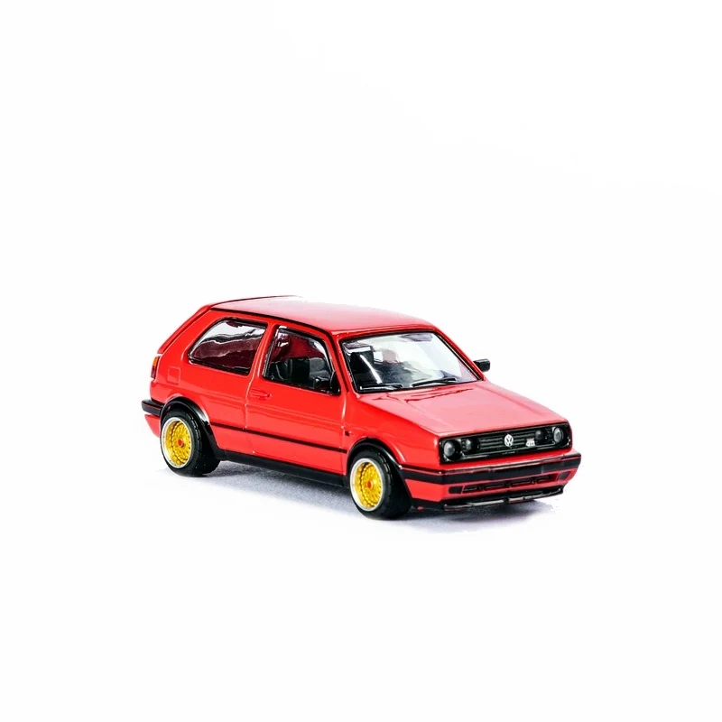 

Diecast Alloy 1/64 Scale Golf GTI MK2 Car Model Metal Die-Cast Toy Vehicle for Collection Souvenir Gift Display