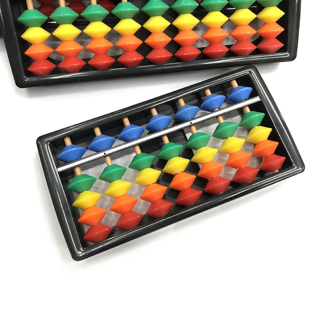 7/11/13/15/17 Digit Rods Standard Abacus Soroban Chinese Japanese Calculator Counting Tool Mathematics Beginners Caculating Toys 6