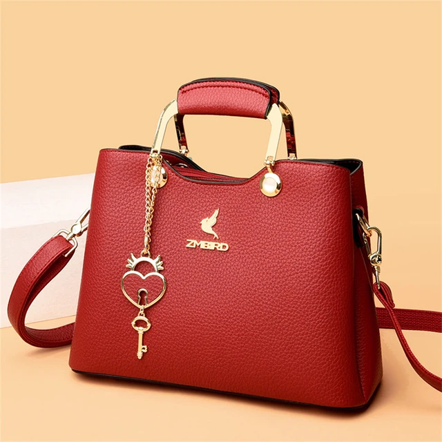 New High Quality Women Genuine Leather Handbags Fashion Famous Designer  Brand Shoulder Bags Luxury Large Capacity Portable Bags - AliExpress