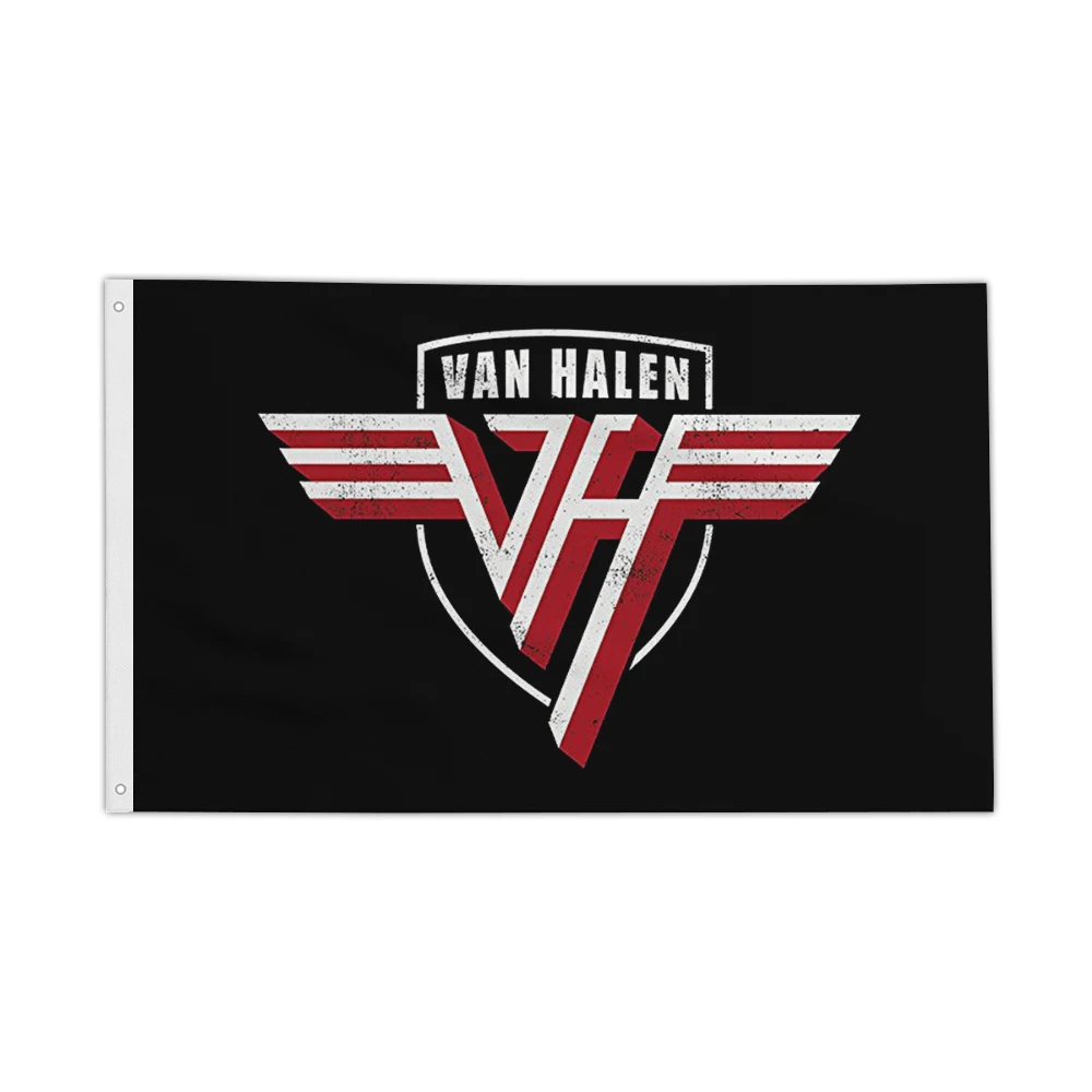 EVH 5150 Flags 90*150cm VAN HALEN Rock Band Flag Size Pattern
