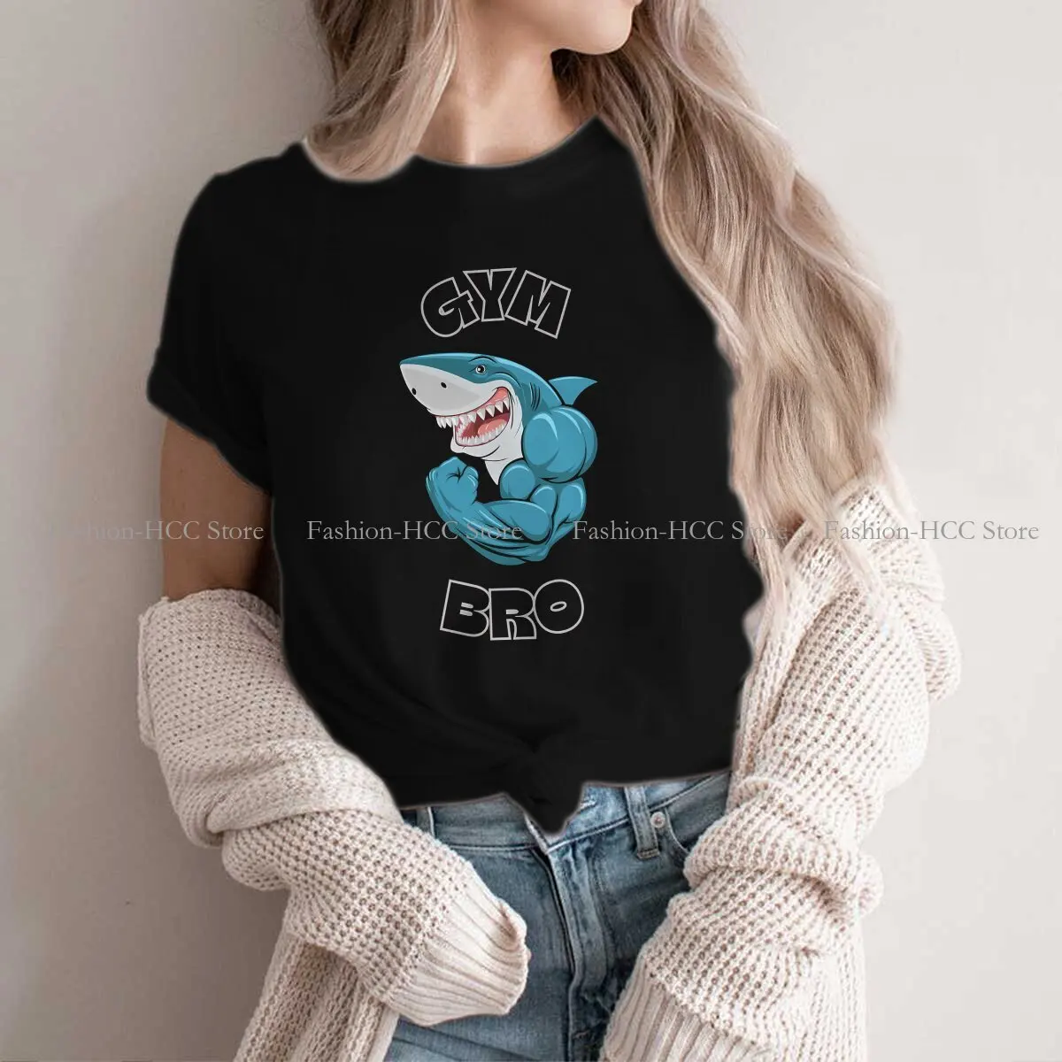

Crossfit Polyester TShirts Gym Bro Personalize Men's T Shirt Hipster Tops