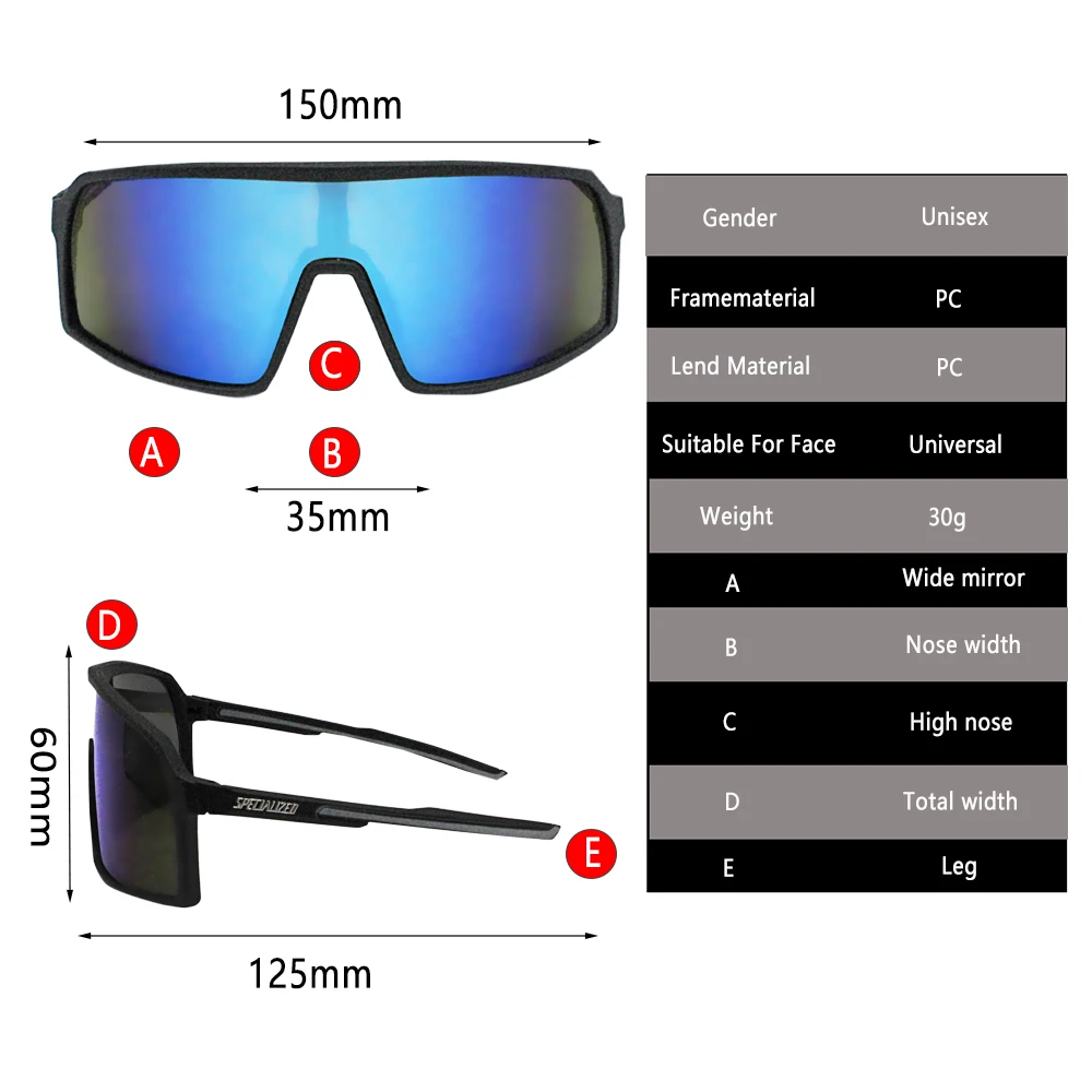 Lunettes de soleil de cyclisme pour hommes et femmes, lunettes de sport, équitation, pêche, conduite, VTT, lunettes de vélo de route, équipement de vélo, UV400, 2023