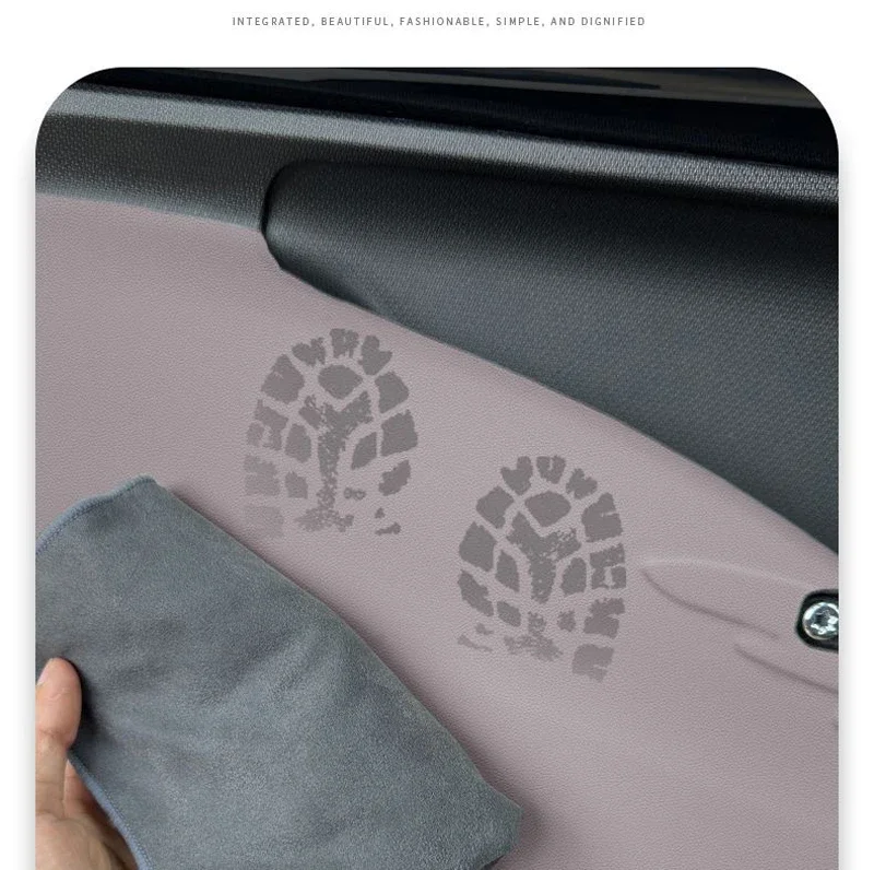 For BYD Yuan Plus Atto 3 2025 Car Door Anti Kick Sticker Door Panel Protective Anti Scratch Pad Interior Decor Accessories