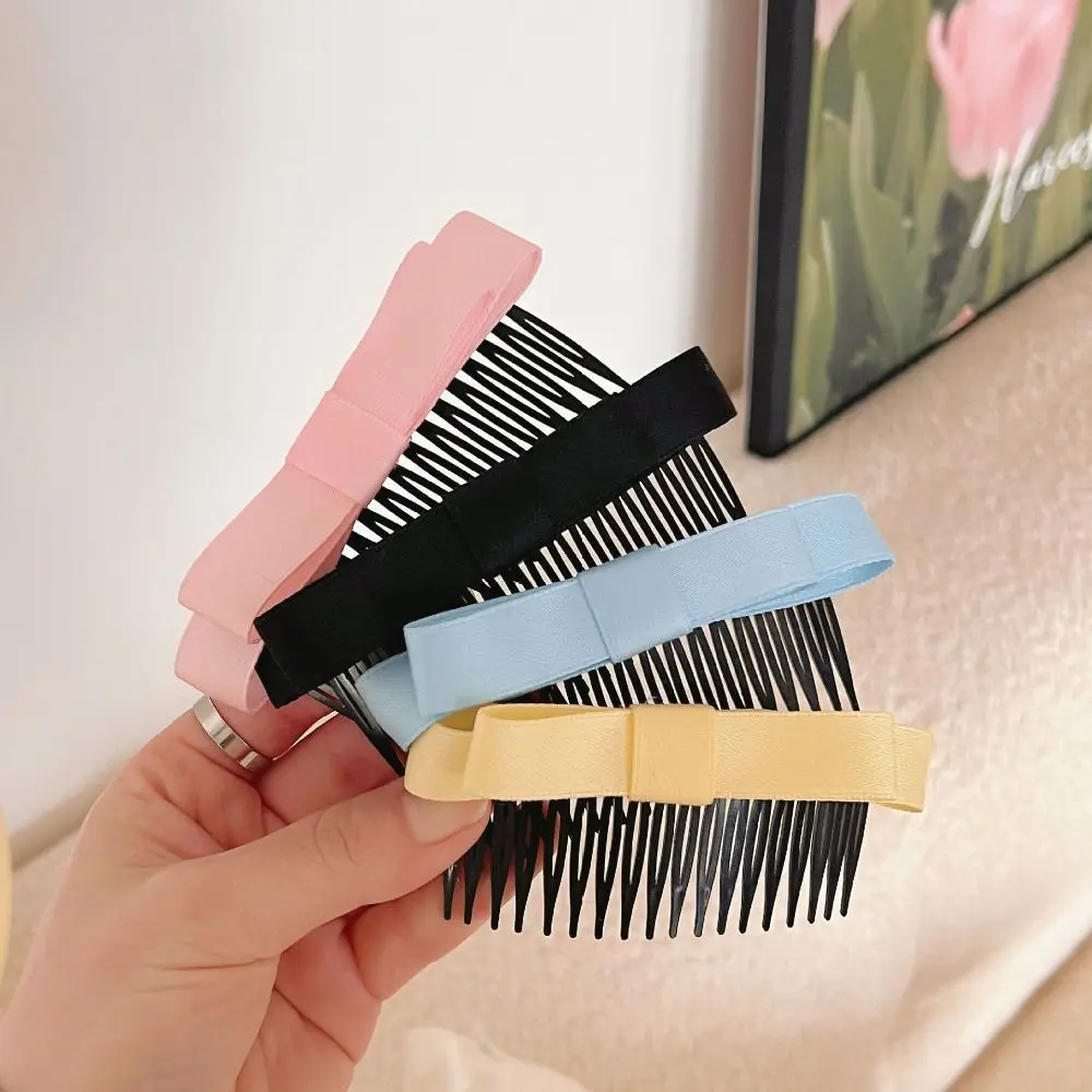 

Fashion For Women Hair Clip Cloth Hair Curler Barrettes Bowknot Hair Comb Bow Hairpin Hair Accessories Korean Style Hair Clip