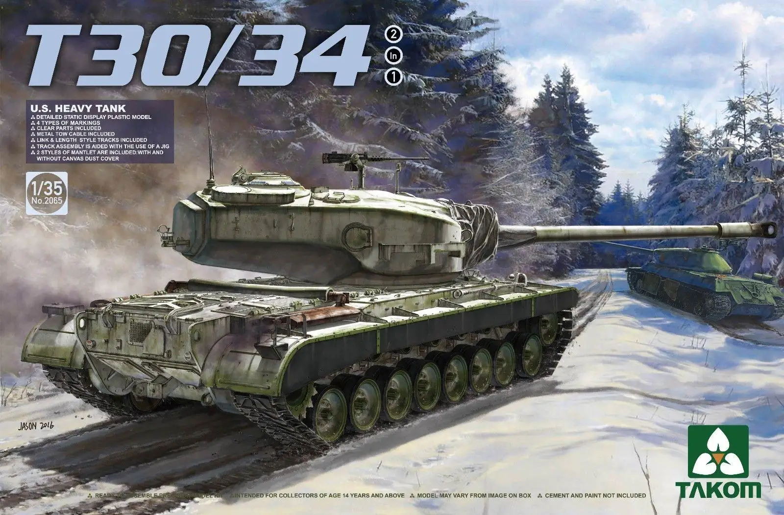 

Takom 1/35 2065 US Heavy Tank T-30/34
