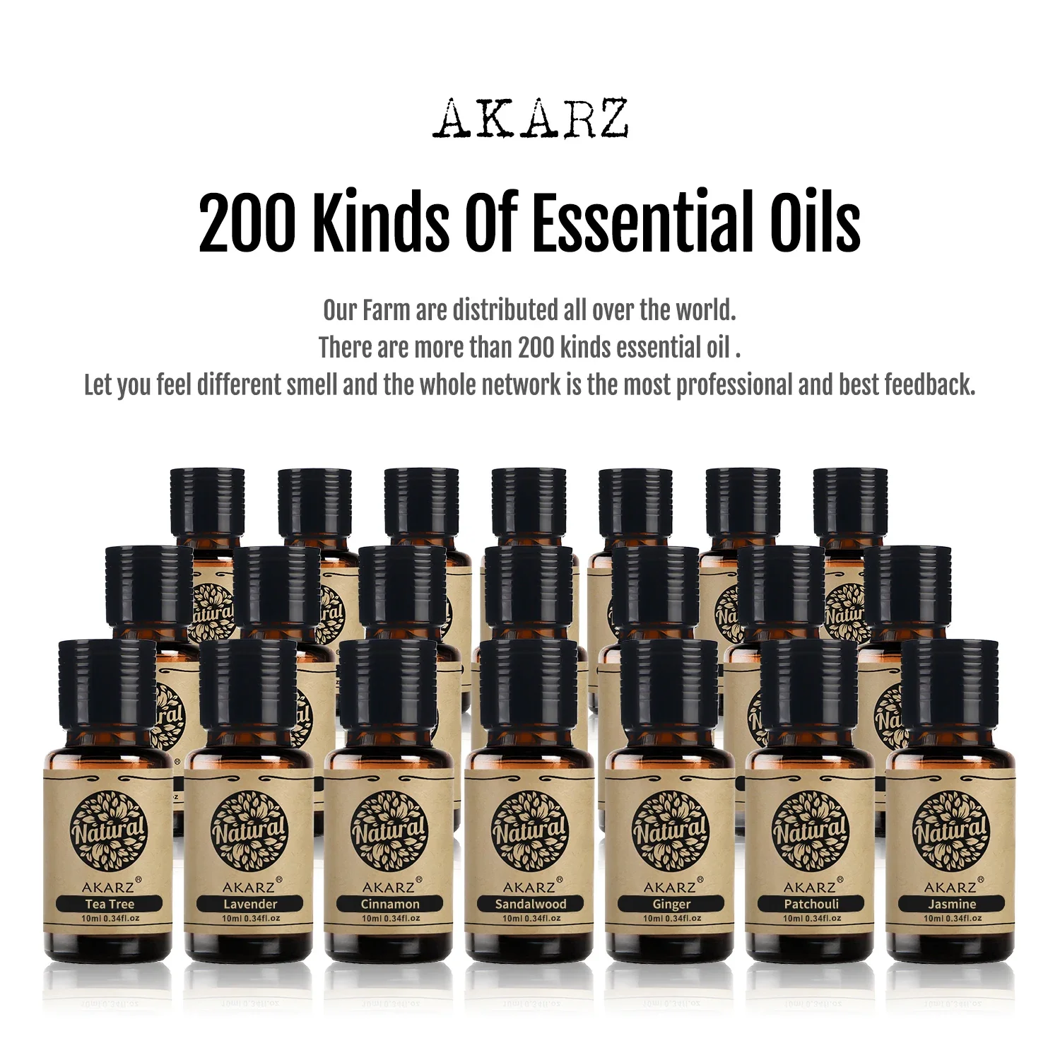 AKARZ Eucalyptus Essential Oil Beauty Care Relieve Nasal Congestion Headache Eliminate Muscle Ache Eucalyptus Oil