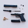 Newset Shell Ejecting black GIock Airsoft Pistol Soft Bullet Toy Gun Weapon Children Armas Blaster Shoot Outdoor Game Boys 3