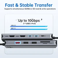 MOKiN Gigabit Ethernet PD100W Docking Station
