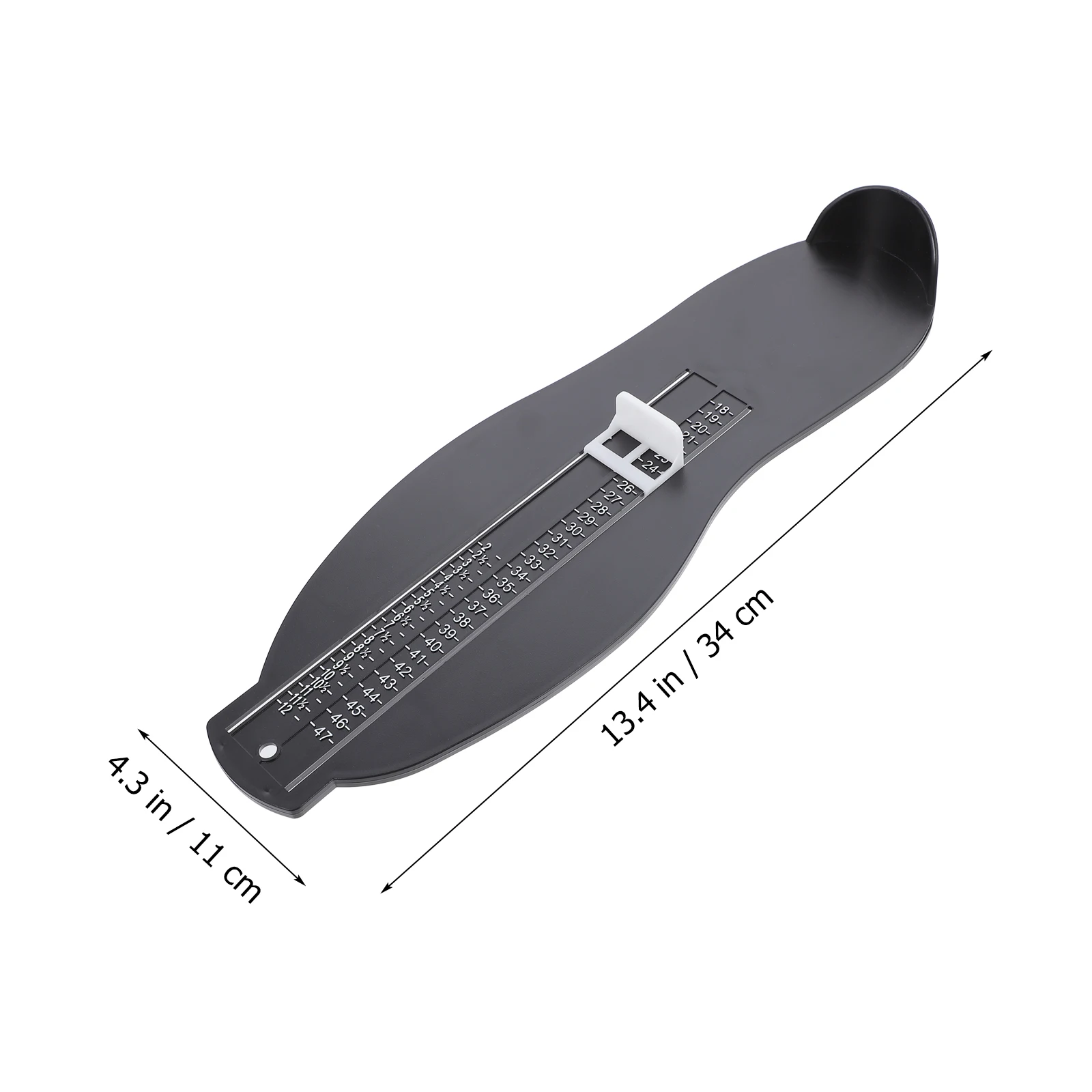 Foot Measuring Device Foot Length Gauge Measure Ruler UK Size Shoes Chart Teenager Measure With Tape