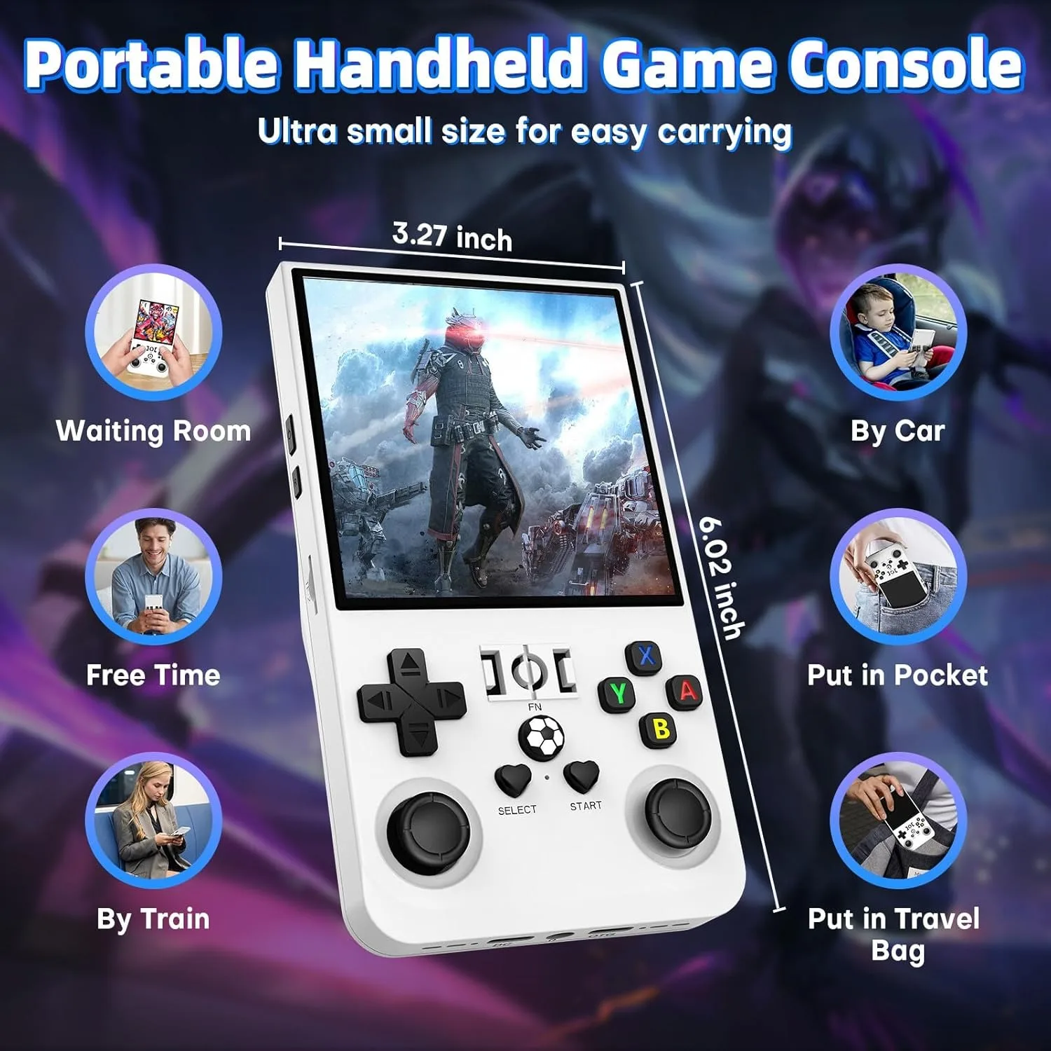 R36 MAX レトロハンドヘルドゲーム機 4.0インチ大画面ポータブル R36 MAX レトロハンドヘルドゲーム機 4.0インチ大画面ポータブル