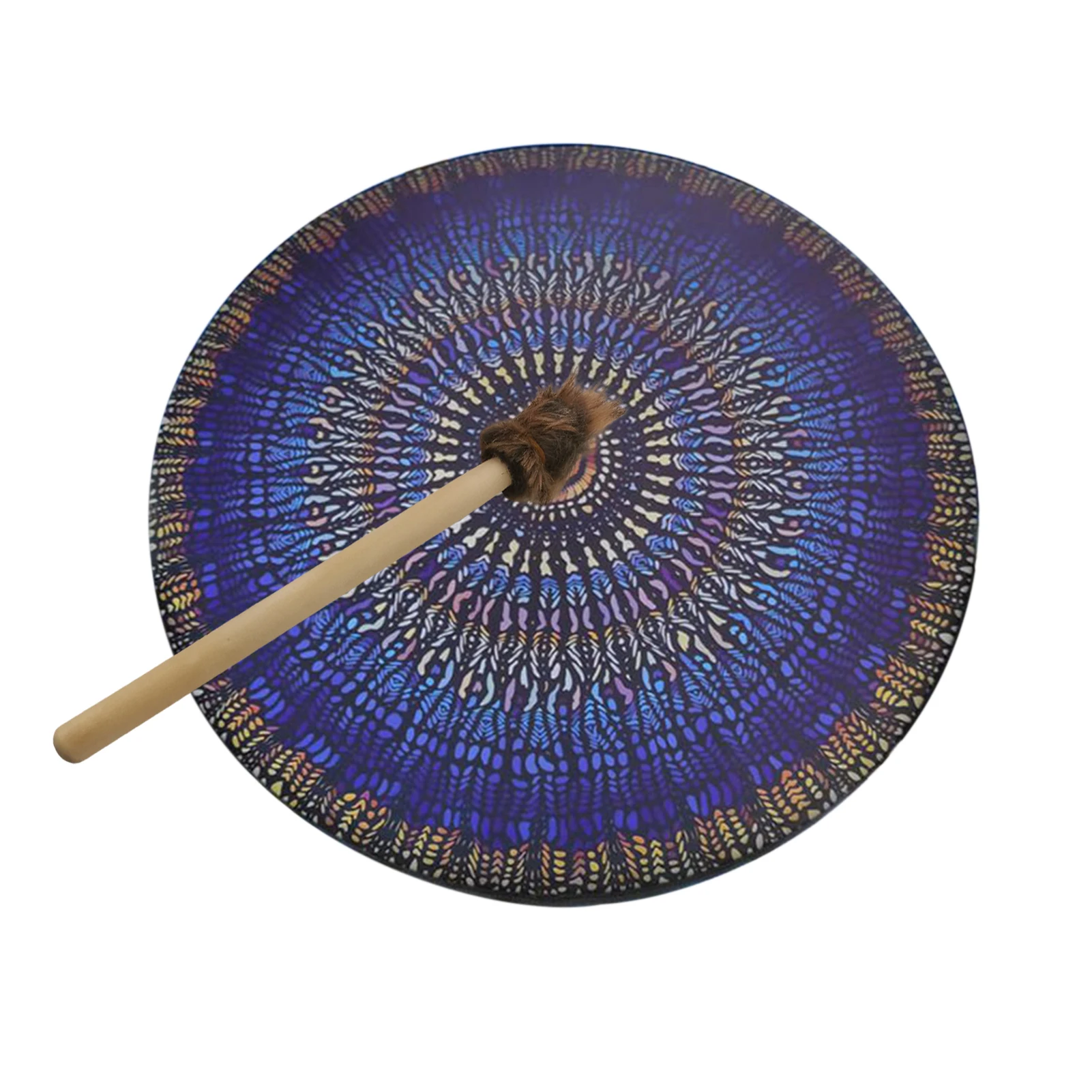 Vegetarian Shamanic Drum 25cm Shaman Drum Home Ornament Wooden Shamanic The Siberian Spirit Music Easter Gifts