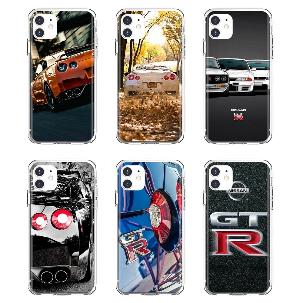 Мягкие чехлы из ТПУ для Xiaomi Mi 5X 6X Max Mix 1 2 2S 3 Mi5 Mi5S Mi6 Mi3 Mi4 poco X3 nfc F2 Pro M3 JDM-Car-NISSAN-GTR-Metal-Logo
