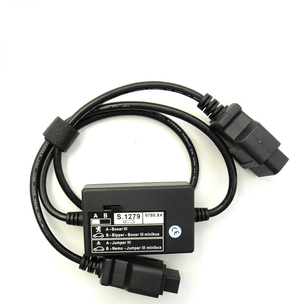 

OBD2 Diagnostic Cable S1279 Interface Module Professional S.1279 module OBD2 Male -OBD2 Female