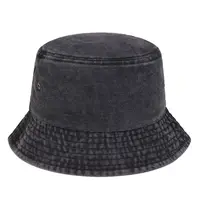 Unisex Solid Color Personality Bucket Hats Fishermen Caps Outdoor Casual Cap Sunscreen Hat - Image 5