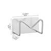1 Pcs Stainless Steel Sink Sponges Holder Kitchen Self Adhesive Drain Drying Shelf Kitchen Accessories Storage Holder Wall Hooks 2