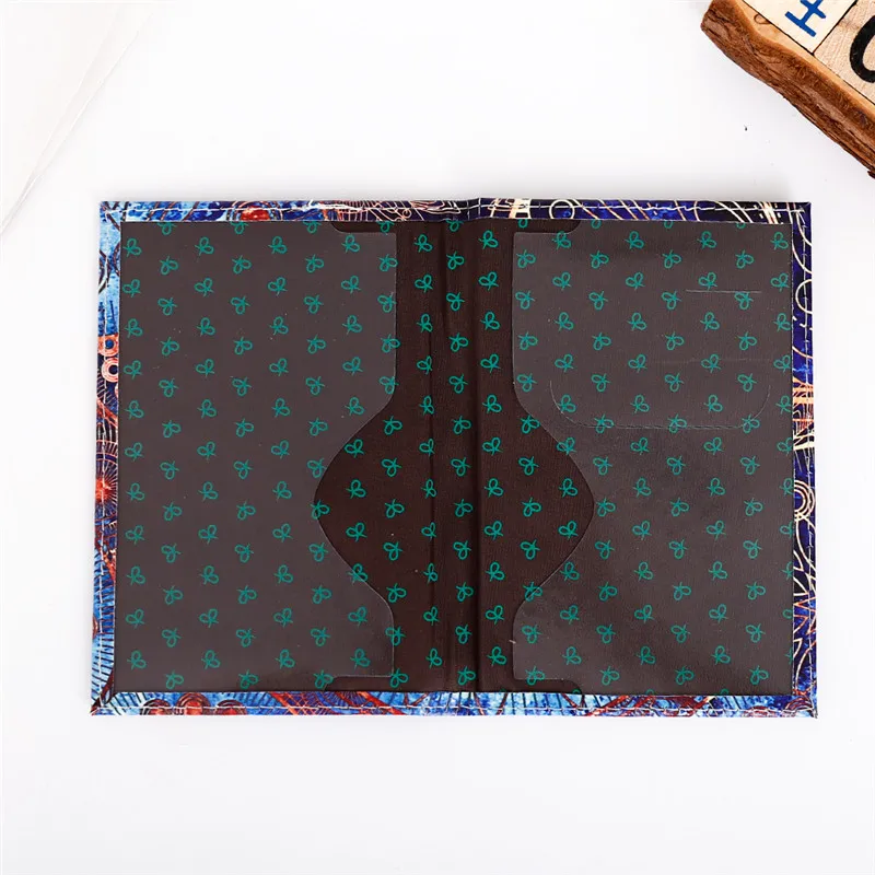 Starry Sky Travel Passport Holder - Stylish PU Leather Wallet