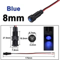 8mm-Blue LED