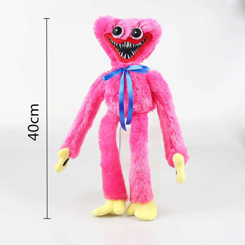 Hot 40cm Poppy Playtime Game Toy Huggy Wuggy Cartoon Figure Doll Soft Stuffed Animal Toys Scary Toy Soft Gift Toy for Children ladies halloween costumes Cosplay Costumes