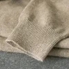100% Pure Cashmere Wool Turtleneck Sweaters For Men Pullover 2024 Autumn Winter Soft lightweight Warm Knitted Sweater Pull Homme 5