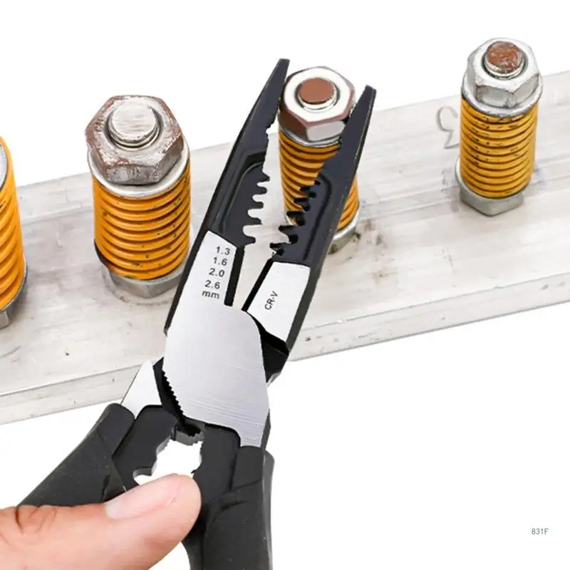 

Универсальные клещи для зачистки проводов Прочная конструкция для зачистки кабеля и обжима клемм