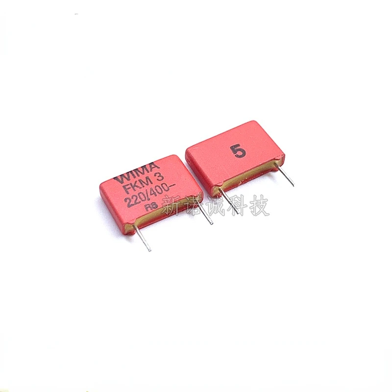 

10pcs/100pcs Germany WIMA Film Capacitor 400V 221 220PF 400V 0.00022UF 221J 5% FKM3 Pitch 10mm