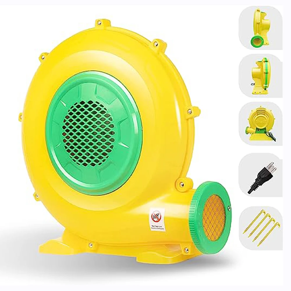 

Inflatable Blower 370/680/950/1100 Watt Bounce House Air Blower for Jump Slides Portable and Powerful Inflatable Blower Fan Pump