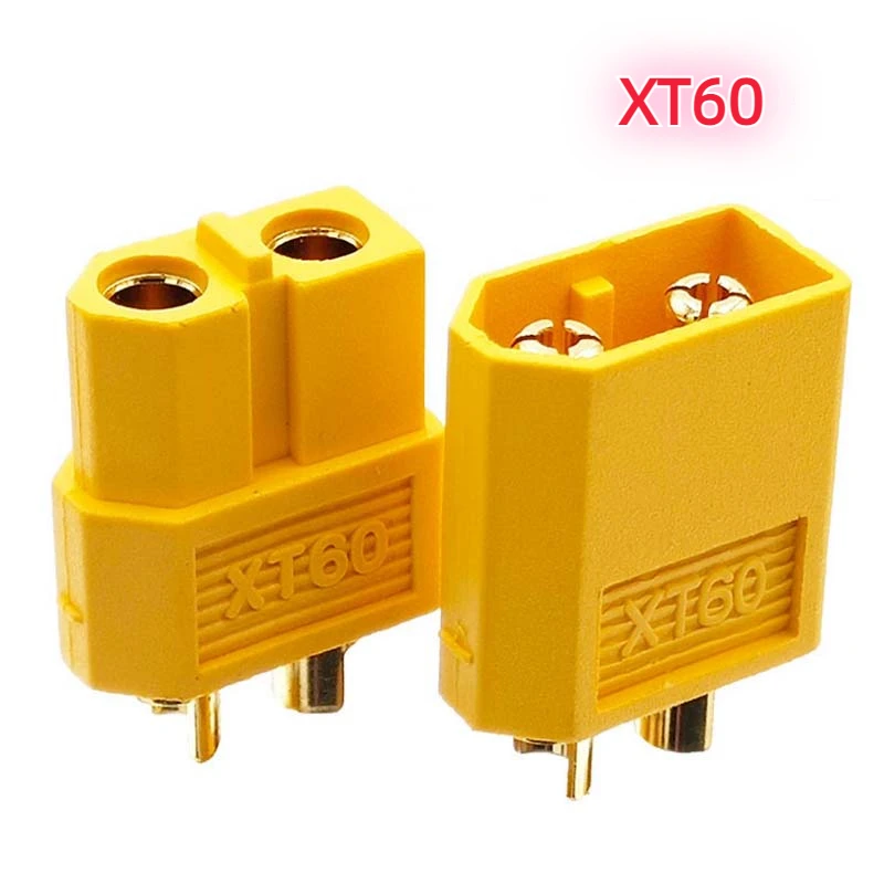 

100pairs XT60 Connector Anti-Spark Motor Adapter for ESC and Charger Lead for RC Car Truck Lipo Battery Quadcopter Multicopter