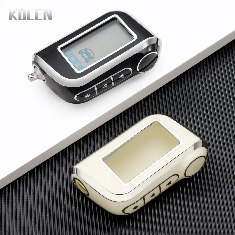 Key Case Cover Fashion TPU Car Key Case Cover Shell Fob For Starline A93 A63 Russian Version Two Way Car Alarm LCD Remote Controller Keychain