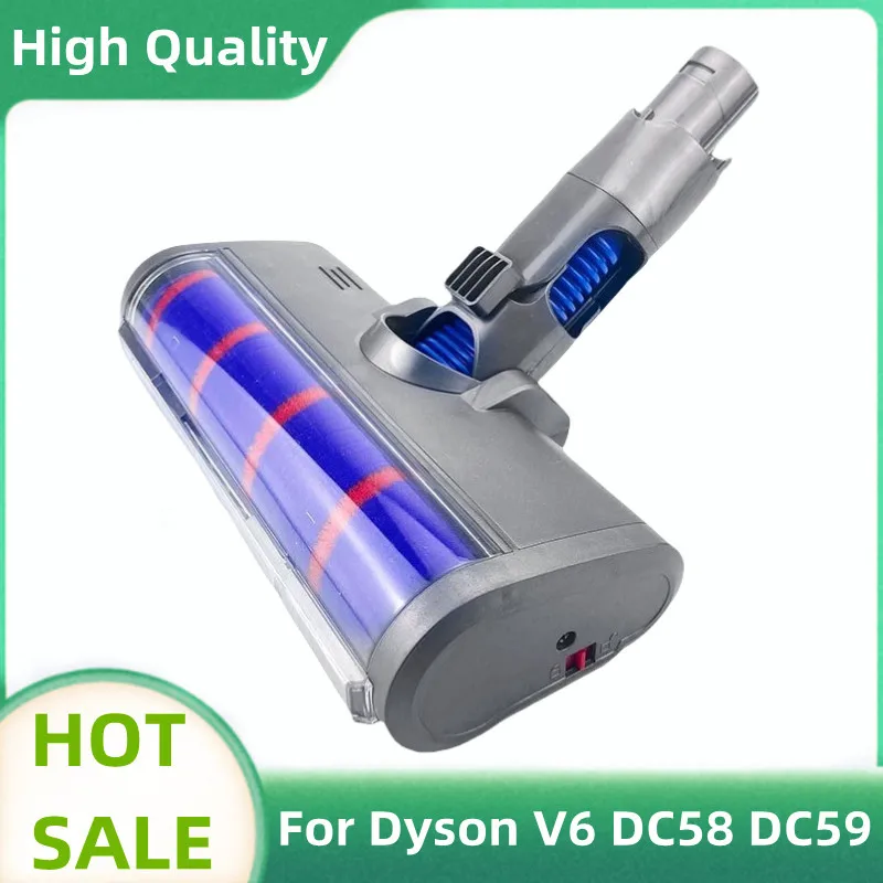 

For Dyson V6 DC58 DC59 DC61 DC62 Vacuum Cleaner Motorized Floor Brush Head Soft Sweeper Roller Head Floor Brush Replacement