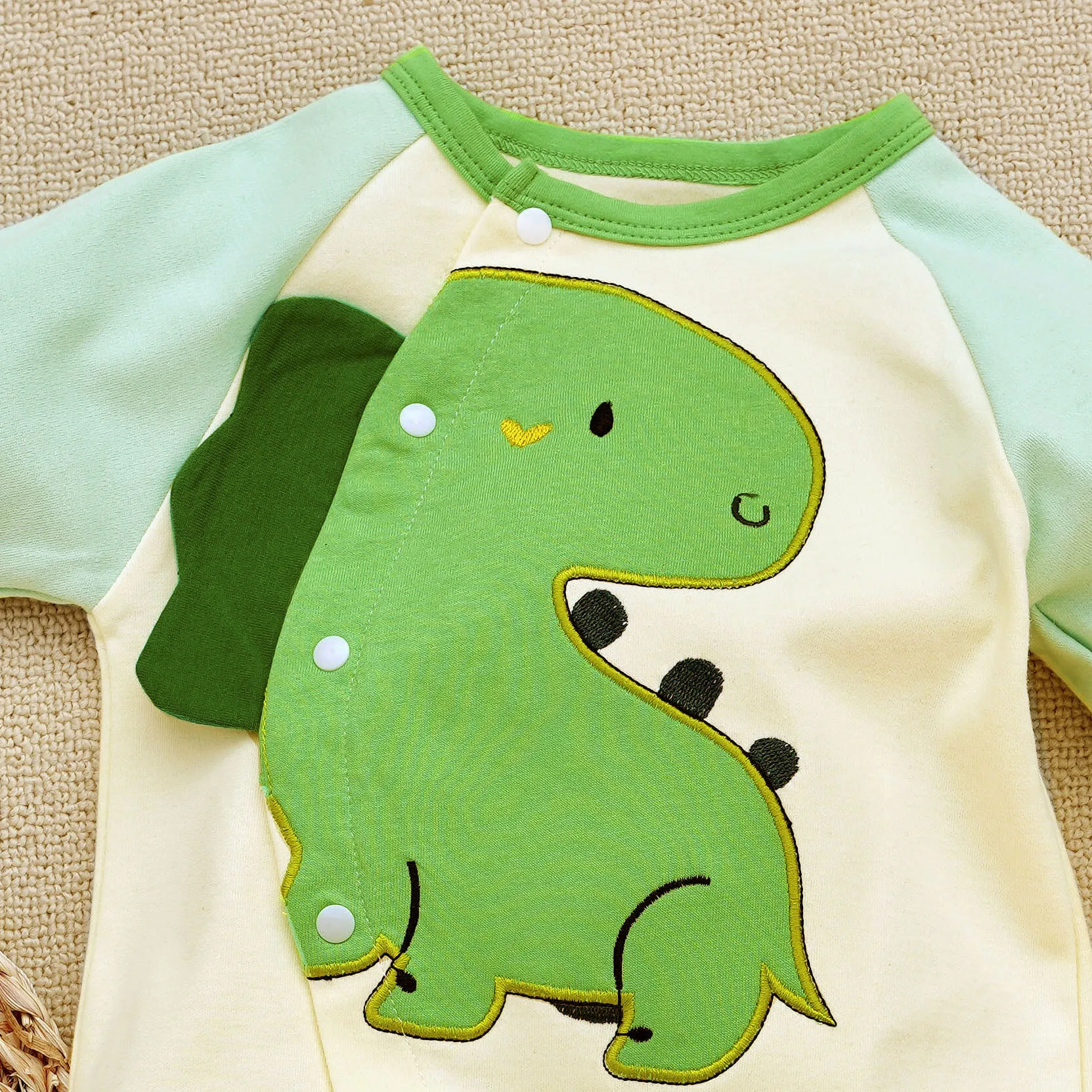 0-12M Baby Winter Jumpsuit Romper For Boys Girls Cartoon Dinosaur Footed Overalls Newborn Baby Birth Winter Clothes baby clothes