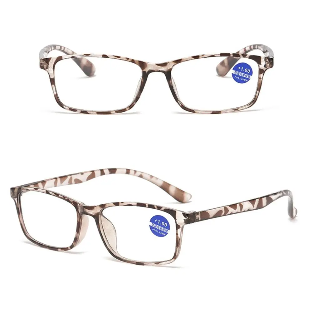 Lesebrille mit Leoparden muster Anti-Blaulicht-Lesebrille Urltra-Licht Augenschutz Männer Frauen elegante Brille 400 – Detail 3