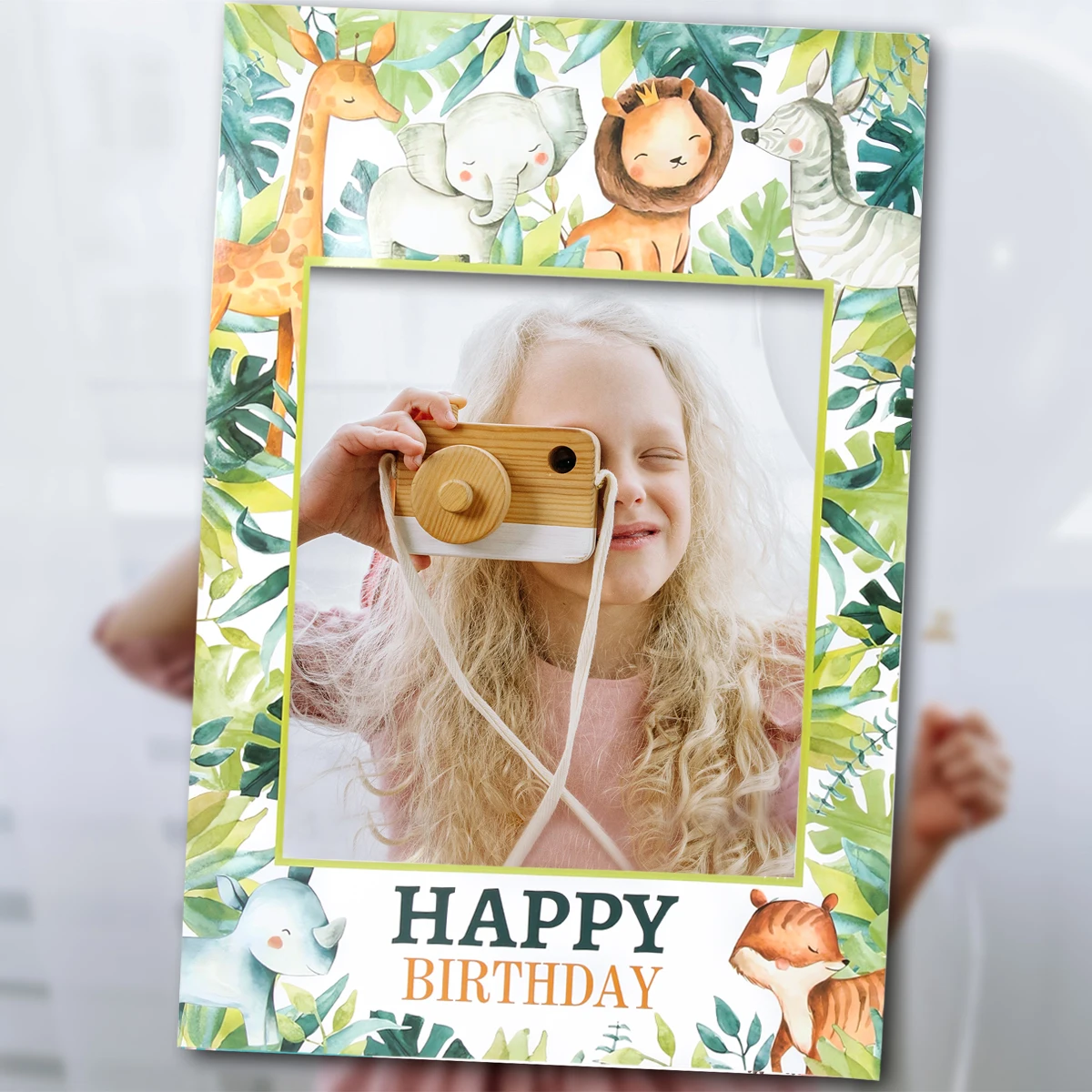 Frame Photo Prop Selfie Booth Picture Handheld Party Inflatable Holiday Giant Paper Wall Display Wedding Birthday Party Supplies photo frame