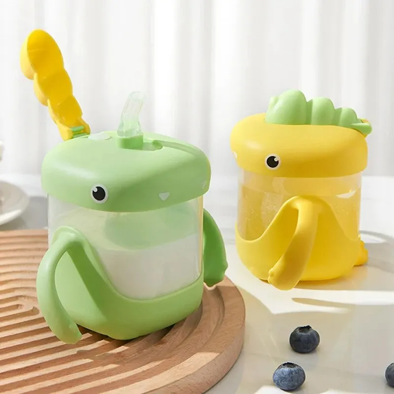 Children's Water Cup Household Baby Sippy Child Learning Drink Anti-drop Strap Handle Baby Milk,water bottle